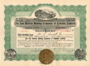 San Martin Mining Co. of Canada, Limited